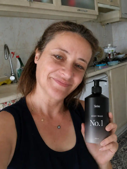 Amy D. with Siréne body wash